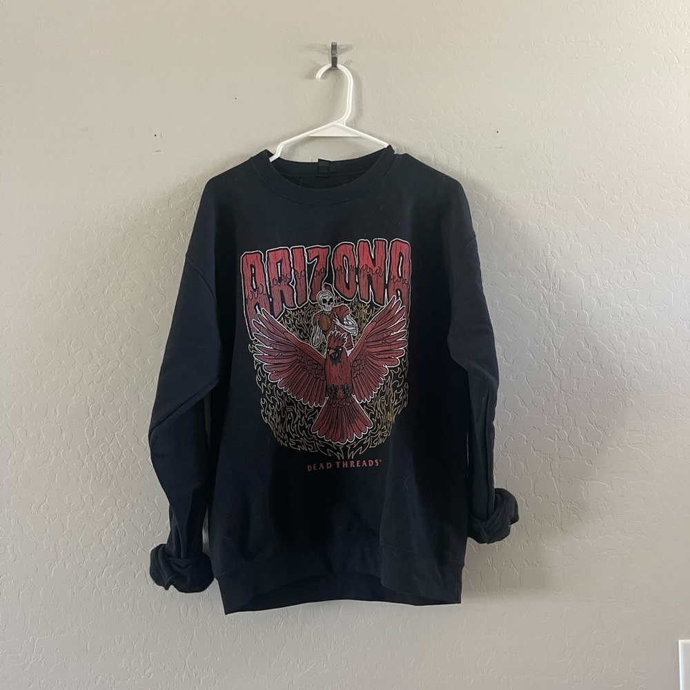 Arizona Graphic Black Sweater - Picture 1 of 3